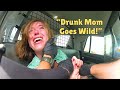 Crazy Karen Loses It On Cops After Getting Drunk With Her Kid