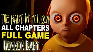 The Baby in Yellow - Full Game (1-3 Chapters) & All Endings | 🍁RJ GAMERZ 🍁 |
