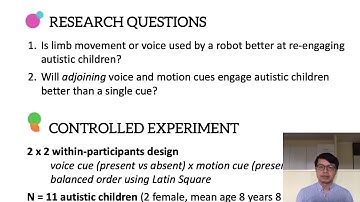Addressing Attention Difficulties in Autistic Children Using Multimodal Cues from a Humanoid Robot