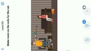 Easy Game Level 251 || Make Room On The Sofa For The Cat.