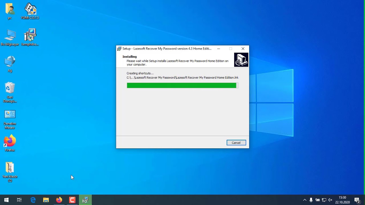 Lazesoft iso yapma ve yumi ile boot flash yapma(How to make a Lazesoft