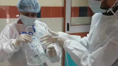 How to make Bubble CPAP ingeniously (using ICD bag)