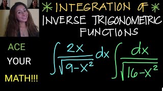 CALCULUS: INTEGRATION INTO INVERSE TRIGONOMETRIC FRUNCTIONS || ARCSIN(x) || Jane Maciejewski