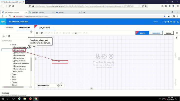 Robotic Process Automation - Simple ops workflow