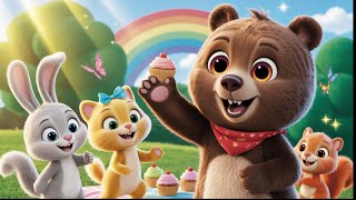 Buzzy Bear’s Busy Day 🌞 | Fun Pixar Style 3D Animation for Kids | Cute Nursery Rhyme & Bedtime Story screenshot 4
