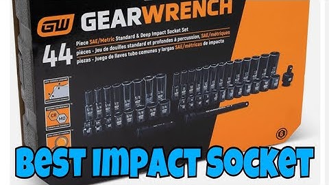 Gearwrench 44pc. 3/8” Impact Socket Set - Review
