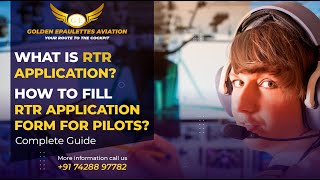 How to fill RTR Application Form for pilots? What is RTR application? Documents required? All Detail screenshot 3