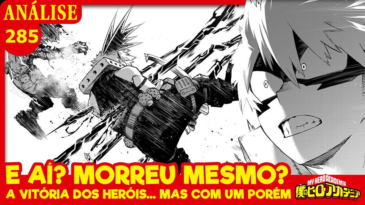 Boku no Hero - Morte de Bakugou no mangá revolta os fãs - AnimeNew