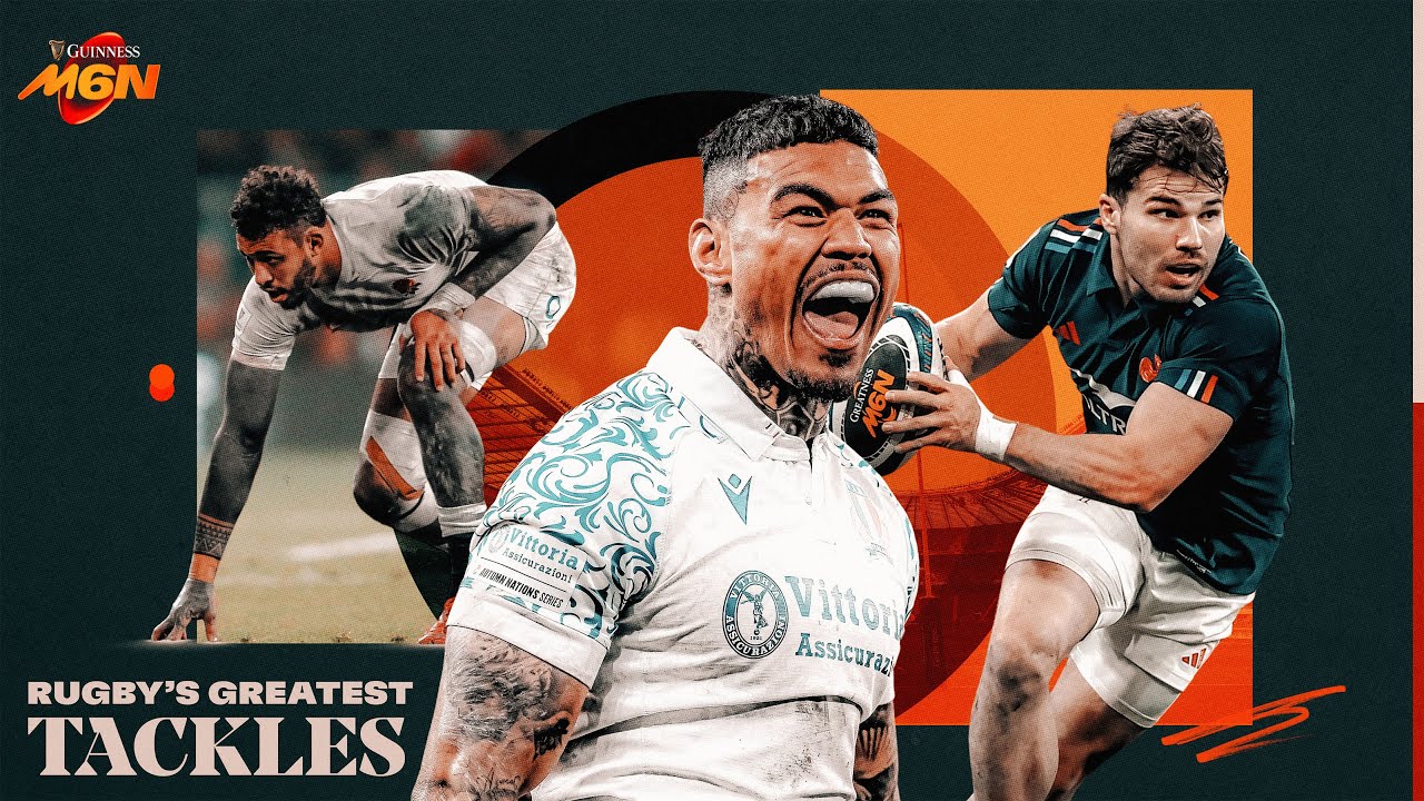 The greatest tackles in Men's Six Nations history! 😤