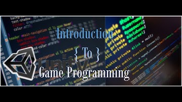 Introduction To Game Programming (For Complete Beginners)