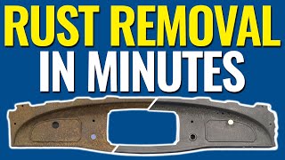 How to Remove Rust  3 Different Ways to Completely Remove Rust! Rust Removal in Minutes!