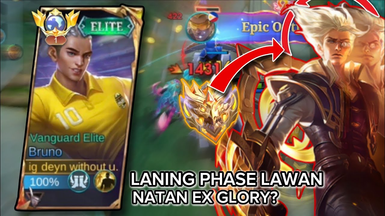 AWAL TAHUN BARU LANGSUNG LAWAN NATAN EX GLORY? SOLO RANK ROTASI PAKE BRUNO KAYA GINI‼️Mobile Legends