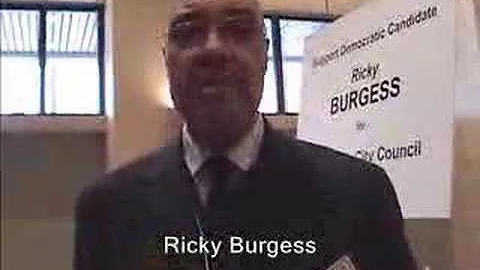 Rev. Ricky Burgess running for City Council