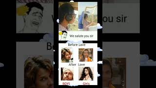 Before vs After Love 💀… this is true 😂 #trendingshorts #viral