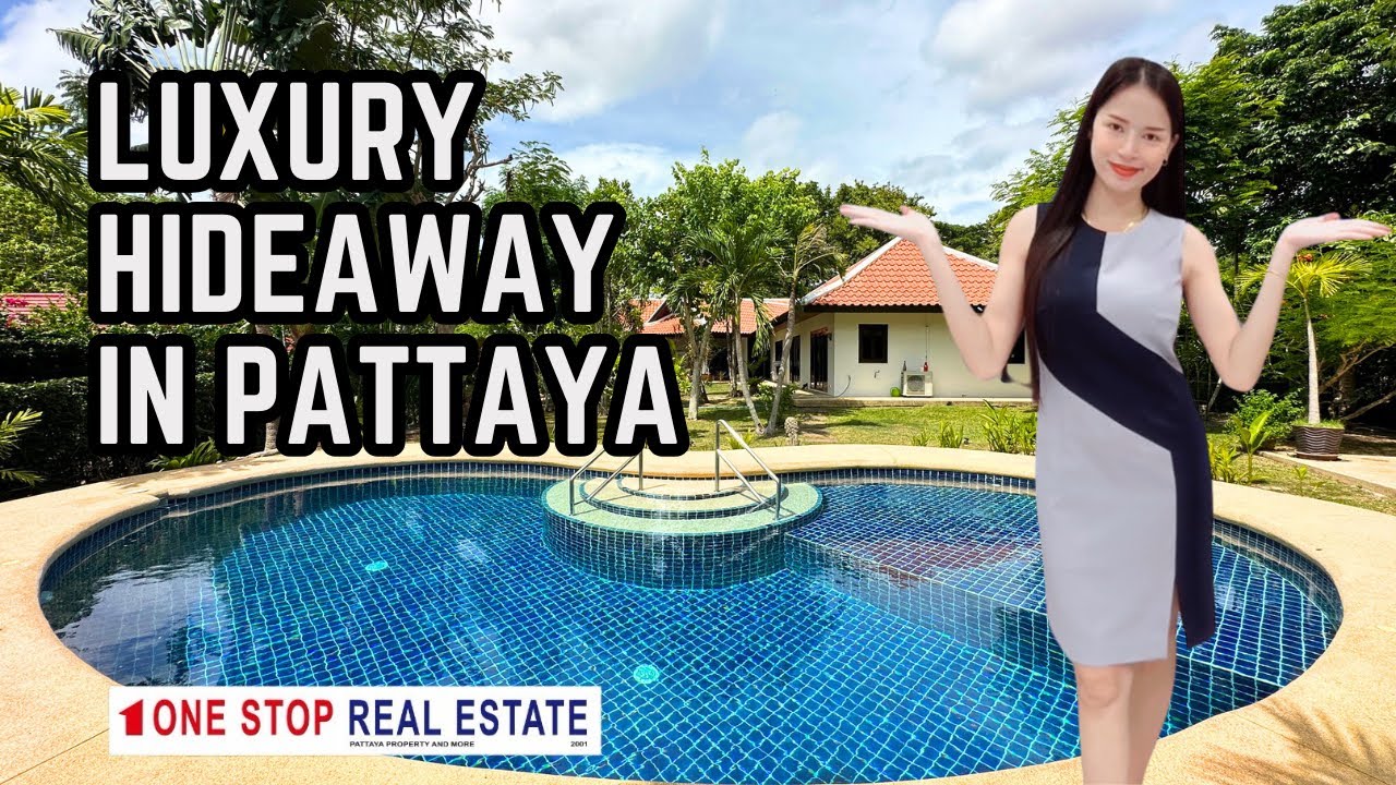 Pattaya's BEST KEPT SECRET Ocean View Estate Pool Villa for Rent! | Real Estate Pattaya Thailand