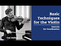 Basic Violin Techniques | Exercise | Johannes Leertouwer | CvA Online – Music Courses