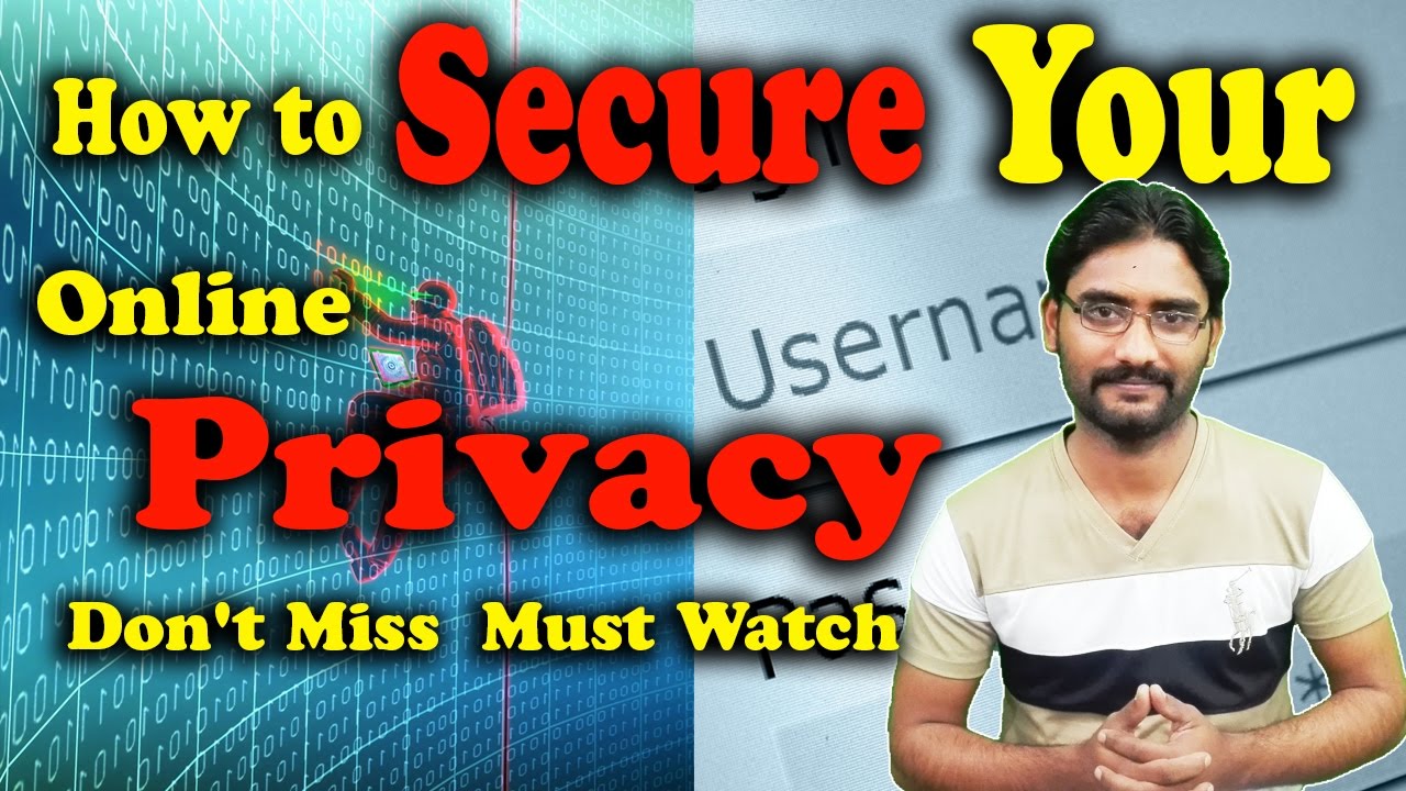 How to Secure Your Online Privacy Don't Miss Stay Safe YouTube