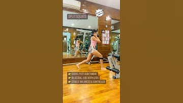 DIFFERENCE BETWEEN SPLIT SQUATS & LUNGES