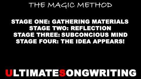 How To Write a Song #3 - How To Write Lyrics
