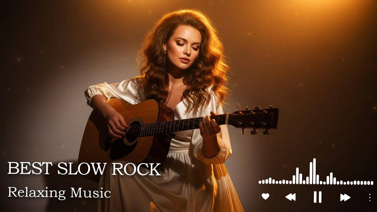 Golden Hour Slow Rock Love Song | Soothing Vocals for Relaxing Moments