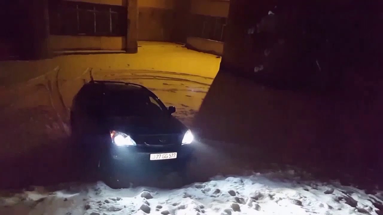 Lexus rx330 snow drive YouTube
