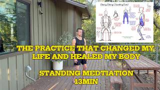 13min Standing Meditation (Zhan Zhuang) | Beginner Guided Practice for a Calm Nervous System