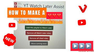 How to add extensions and how to remove the videos in watch later after you delete the history