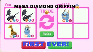 Gettting a MEGA DIAMOND GRIFFIN In ADOPT ME🤯(INSANE)