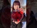 ASMR ICE MUKBANG COLORFUL ICE EATING SOUNDS #205 氷を食べる | 얼음먹방 | buz yemek