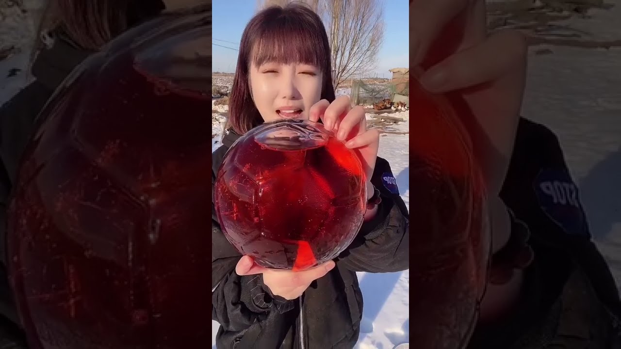 ASMR ICE MUKBANG COLORFUL ICE EATING SOUNDS #205 氷を食べる | 얼음먹방 | buz yemek