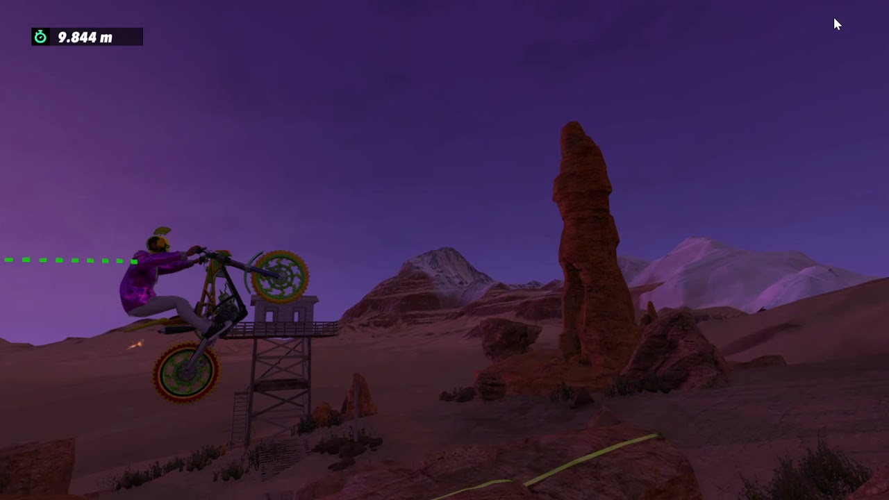 Trials Rising skill game height set up