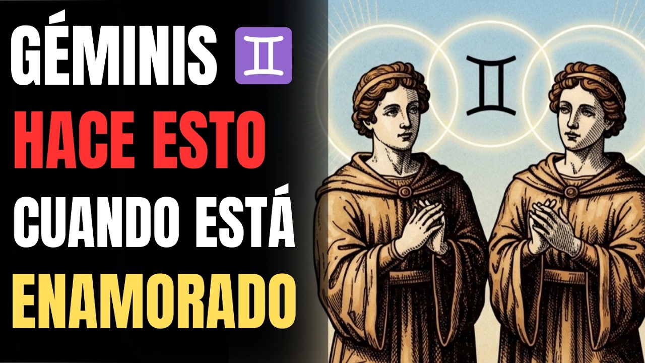 ¿Qué hace GÉMINIS ♊ cuando está profundamente ENAMORADO? (Lo que NUNCA verás en otro signo)