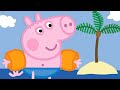 Peppa Pig Português Brasil | George na Praia | HD | Desenhos Animados