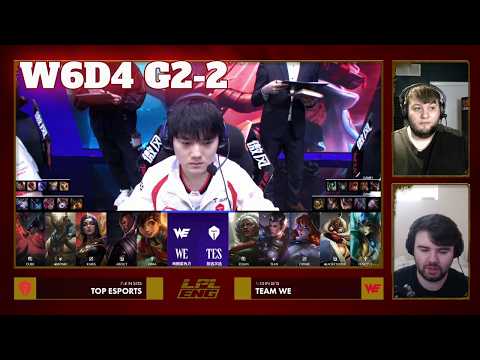 WE vs TES - Game 2 | Week 6 Day 4 LPL Spring 2026 | Team WE vs Top Esports G2 full