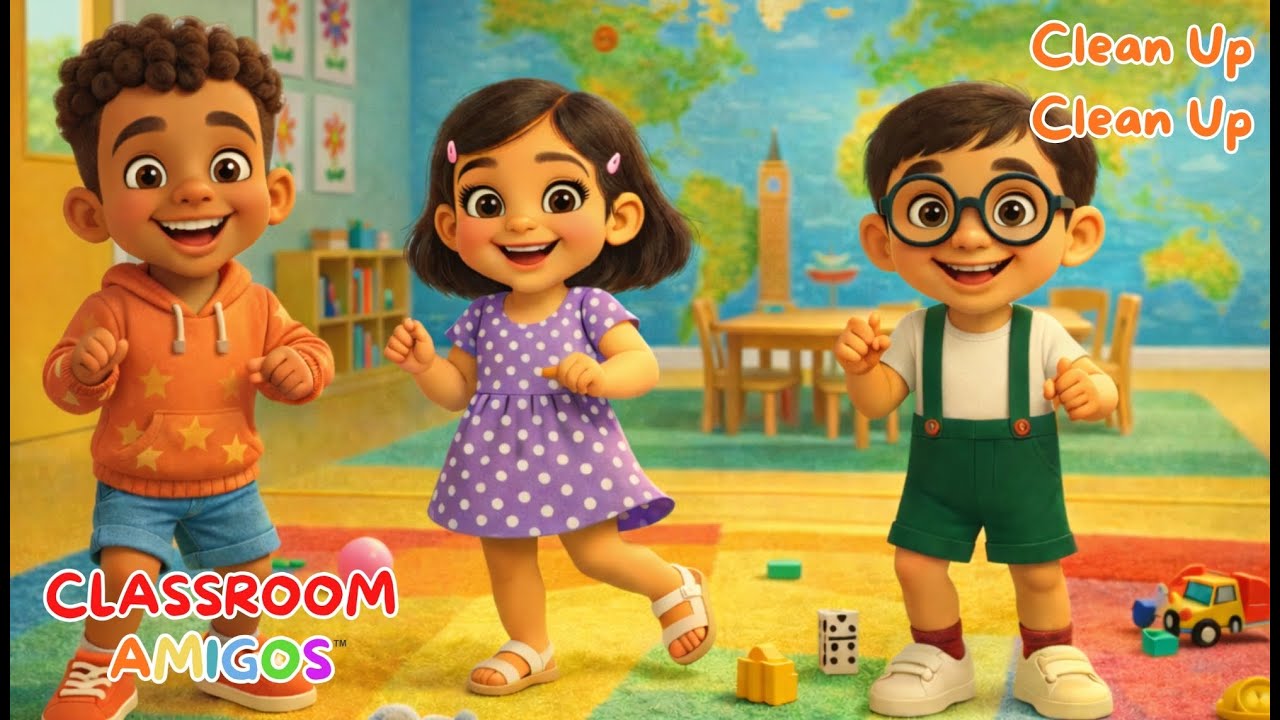 Clean up Song Classroom Amigos