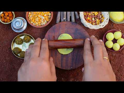 Ugathi Special Miniature Pooran Poli | Sweet Puran Poli | Sweet Recipes | The Tiny Foods
