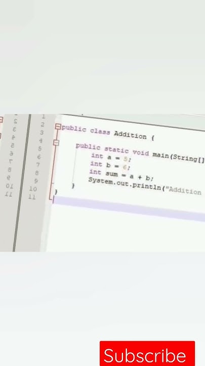 sum of two numbers using java #codinglife #java #viralshortsvideo # ...