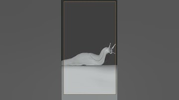 Slug transition  #blender #3d #shortfilm#shortvideo #cgirender #nature #slugs #snail #maya3d