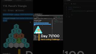 Day 71/100 : Hard coding challenge✨🚀🎯#dsa #coding #100dayschallenge #programming#tech #youtubeshorts