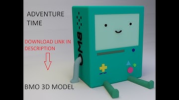 Adventure Time BMO (3d model for print)