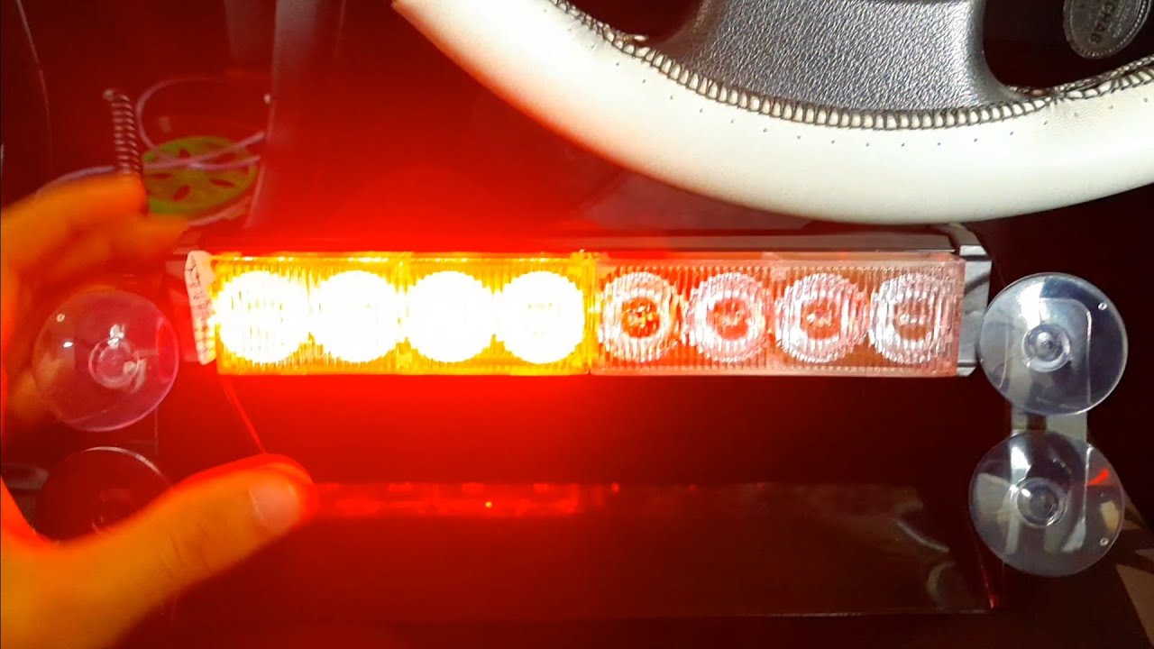 Unboxing of cheapest police light for car dashboard and tutorial how