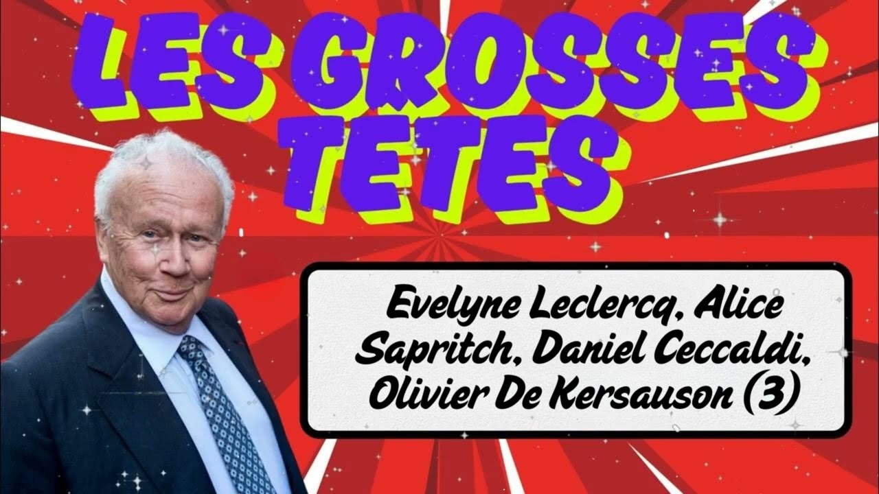 1988 - Philippe Bouvard, Evelyne Leclercq, Alice Sapritch, Daniel Ceccaldi, Olivier De Kersauson (3)