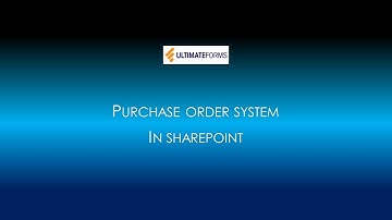Webinar: SharePoint Purchase Order System