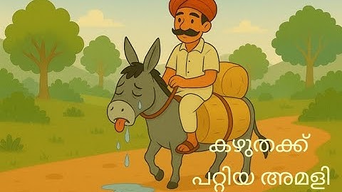 കഴുതക്ക് പറ്റിയ അമളി | Malayalam moral stories | My Hobbies & Entertainments | Sherin