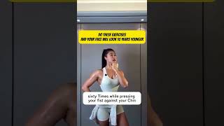 Just 1 minute a day can transform how your face looks ✨#shortfeed #youtubeshorts screenshot 2