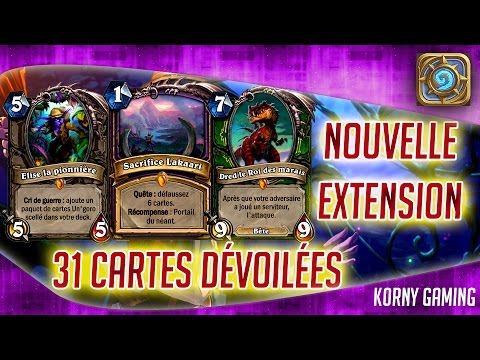 Vidéo: La Prochaine Extension De Hearthstone Ajoutera Plus De 100 Cartes