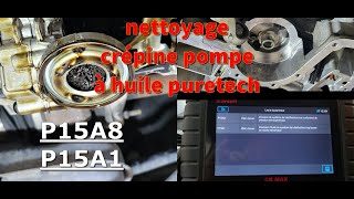 Comment nettoyer sa crépine de pompe à huile PURETECH p15a8 p15a1