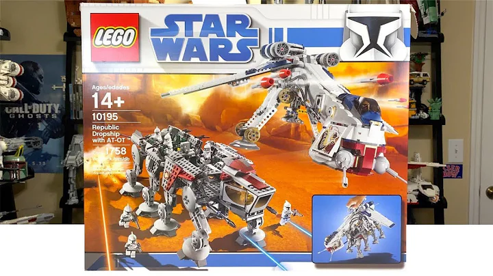 Unboxing and Review: LEGO Star Wars Republic Dropship with AT-OT (2009)