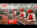 How KitKat Are Made In a Factory | See How They Make 8 Million Bars Every Day!