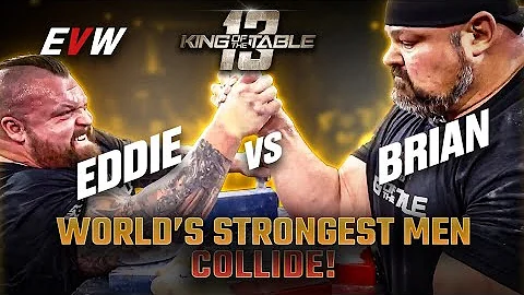 Brian Shaw vs Eddie Hall (FULL OFFICIAL MATCH) King of the Table 13